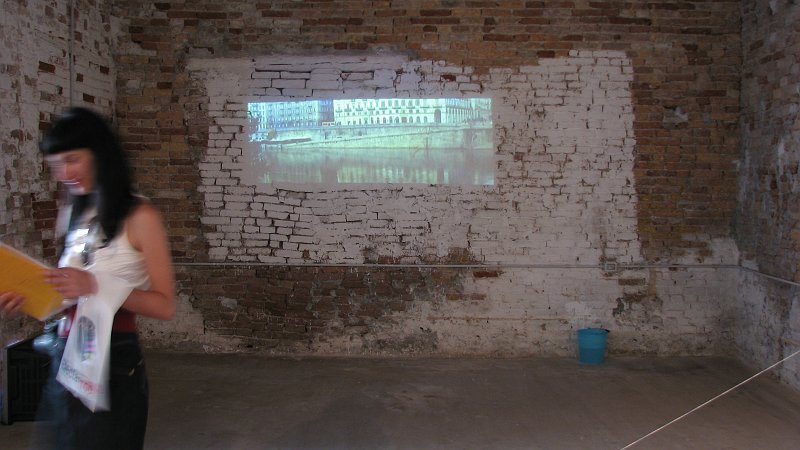 Room3_17_1.JPG - The Eternal TriangleItaly (Turin, Fiume Po), 25/10/2008Performance with Video Documentation: 8:00